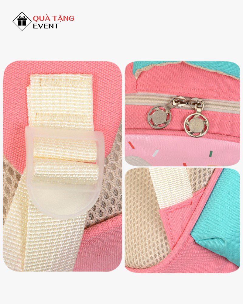 Balo mẫu giáo quà tặng, in logo theo yêu cầu – Mã BLMG005 Công ty may gia công balo mẫu giáo giá sỉ nữ - BLMG005