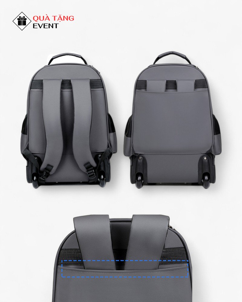 Balo đa năng quà tặng doanh nghiệp, in logo theo yêu cầu – Mã BLKT002 Cty balo đa năng da - BLKT002