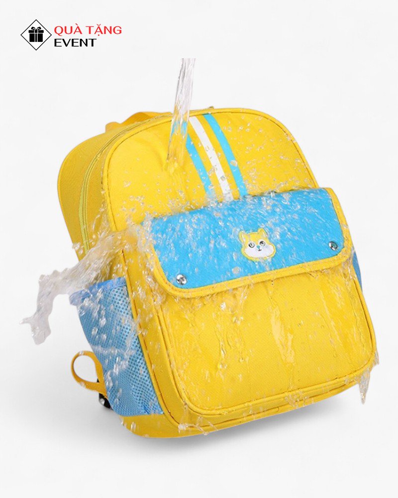 Balo học sinh quà tặng, in logo theo yêu cầu – Mã BLHS010 Gia công may balo học sinh - BLHS010