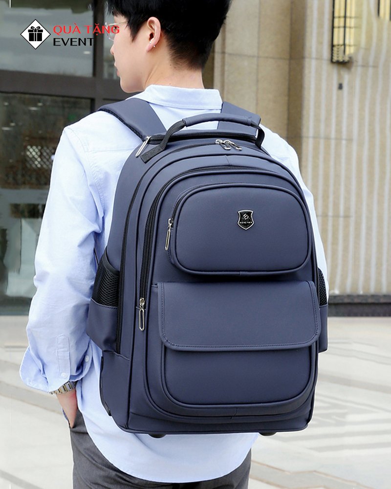 Balo đa năng quà tặng doanh nghiệp, in logo theo yêu cầu – Mã BLKT002 In balo đa năng da quà tặng - BLKT002