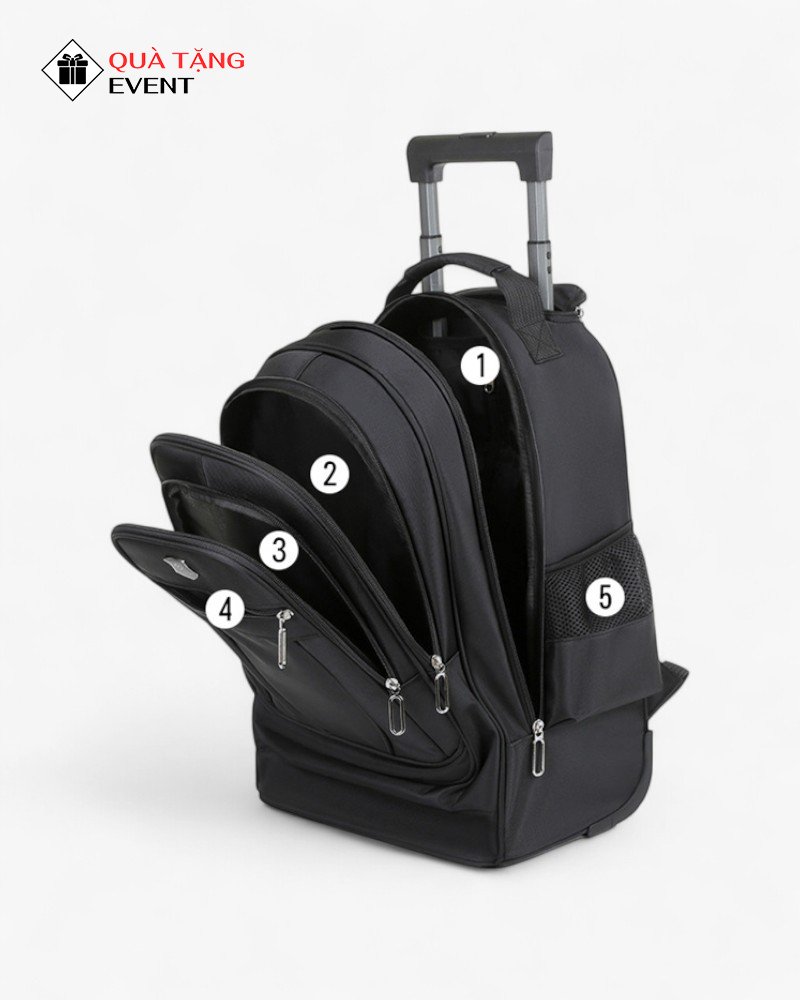 Balo đa năng quà tặng doanh nghiệp, in logo theo yêu cầu – Mã BLKT001 In logo lên balo đa năng da - BLKT001