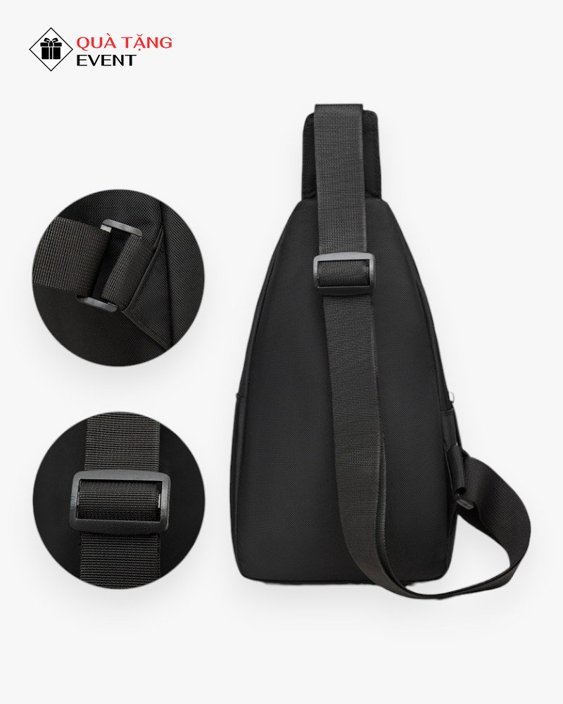 Túi đeo chéo quà tặng doanh nghiệp, in logo theo yêu cầu - Mã TDC118 In logo trên túi đeo chéo - TDC118