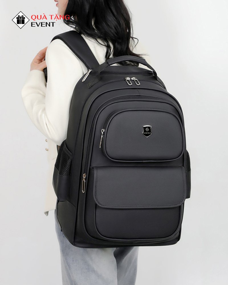 Balo đa năng quà tặng doanh nghiệp, in logo theo yêu cầu – Mã BLKT002 Lấy sỉ balo đa năng da - BLKT002