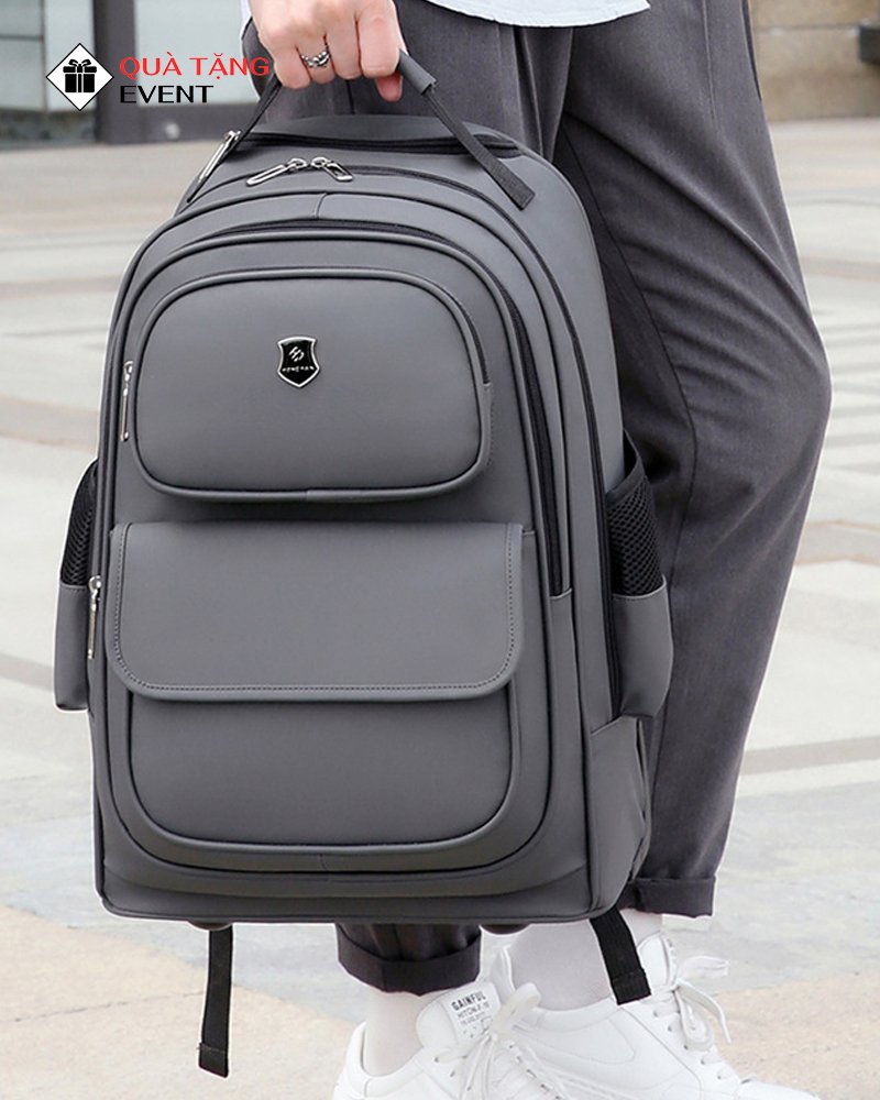 Balo đa năng quà tặng doanh nghiệp, in logo theo yêu cầu – Mã BLKT002 May balo đa năng da quảng cáo - BLKT002