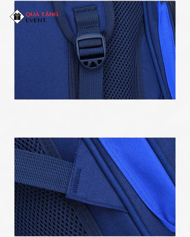 Balo học sinh quà tặng, in logo theo yêu cầu – Mã BLHS002 May balo học sinh giá sỉ - BLHS002