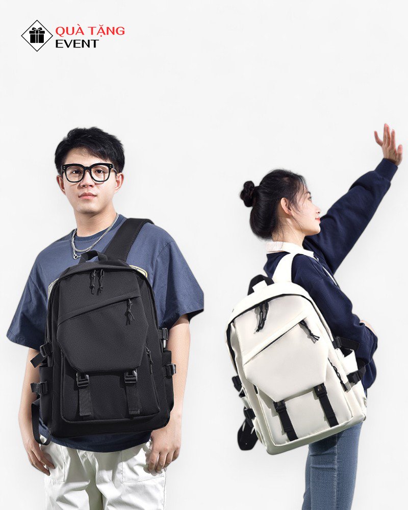 Balo học sinh quà tặng, in logo theo yêu cầu - Mã BLTH012 May balo học sinh giá sỉ công sở da theo yêu cầu - BLTH012
