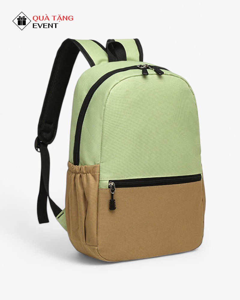 Balo học sinh quà tặng, in logo theo yêu cầu – Mã BLHS008 May balo học sinh nam - BLHS008