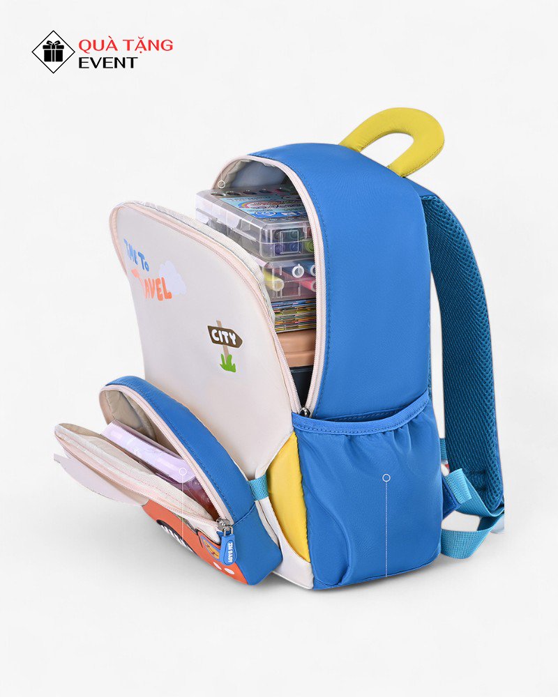 Balo mẫu giáo quà tặng, in logo theo yêu cầu – Mã BLMG006 May balo mẫu giáo cao cấp giá rẻ - BLMG006