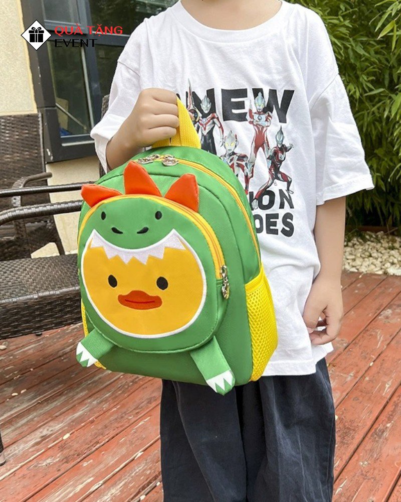 Balo mẫu giáo quà tặng, in logo theo yêu cầu – Mã BLMG012 May balo mẫu giáo giá sỉ nữ - BLMG012