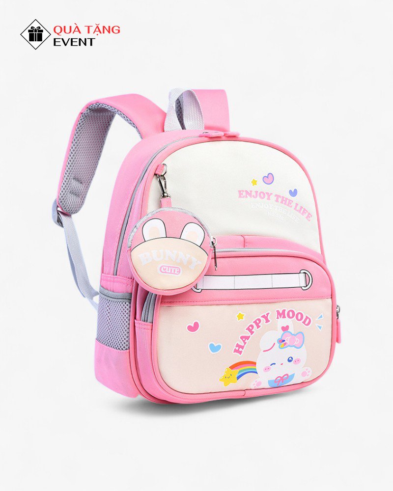 Balo mẫu giáo quà tặng, in logo theo yêu cầu – Mã BLMG003 May balo mẫu giáo giá sỉ theo yêu cầu - BLMG003
