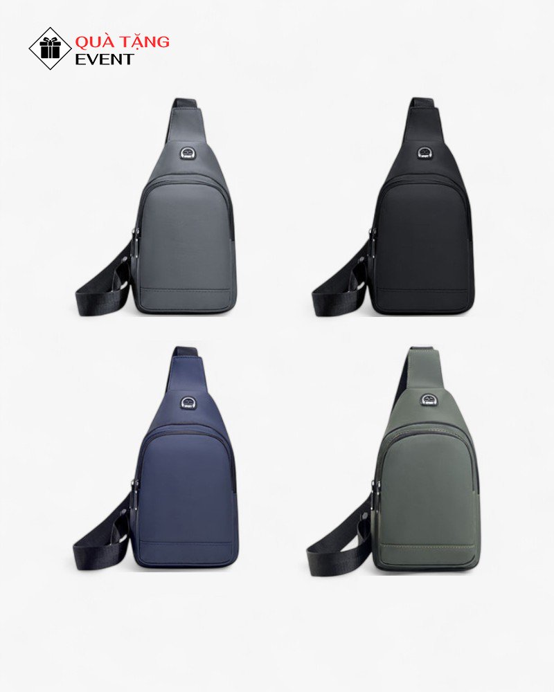 Túi đeo chéo quà tặng doanh nghiệp, in logo theo yêu cầu - Mã TDC124 May túi đeo chéo nữ học sỉnh - TDC124