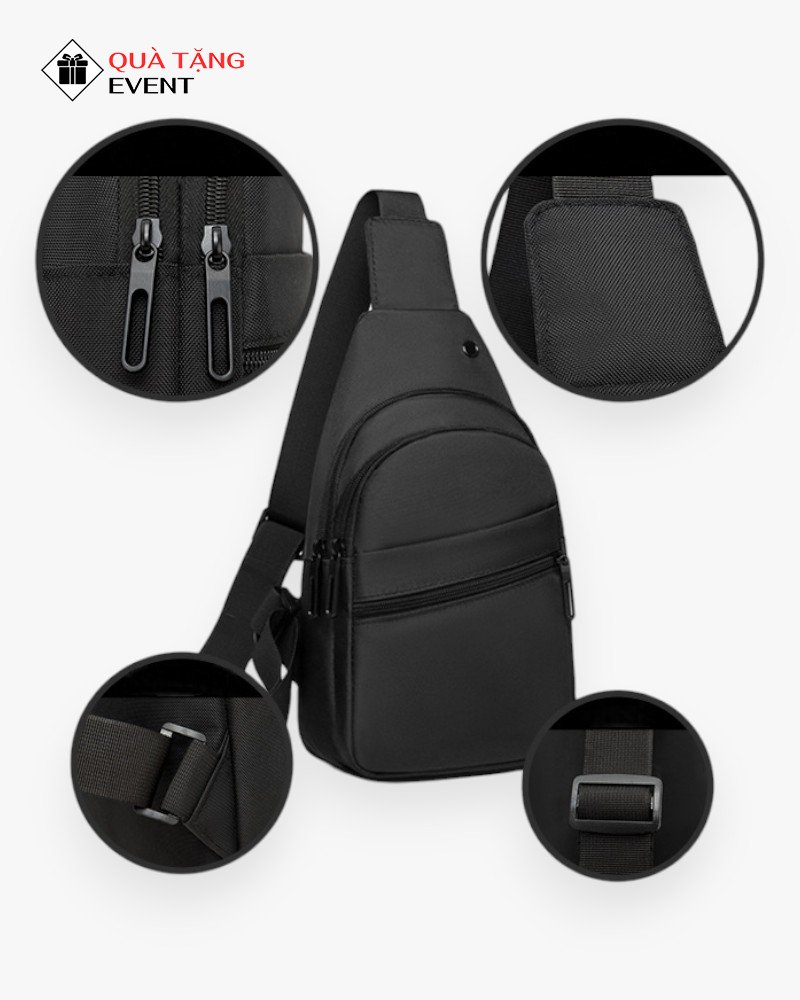 Túi đeo chéo quà tặng doanh nghiệp, in logo theo yêu cầu - Mã TDC118 Mua bán túi đeo chéo - TDC118