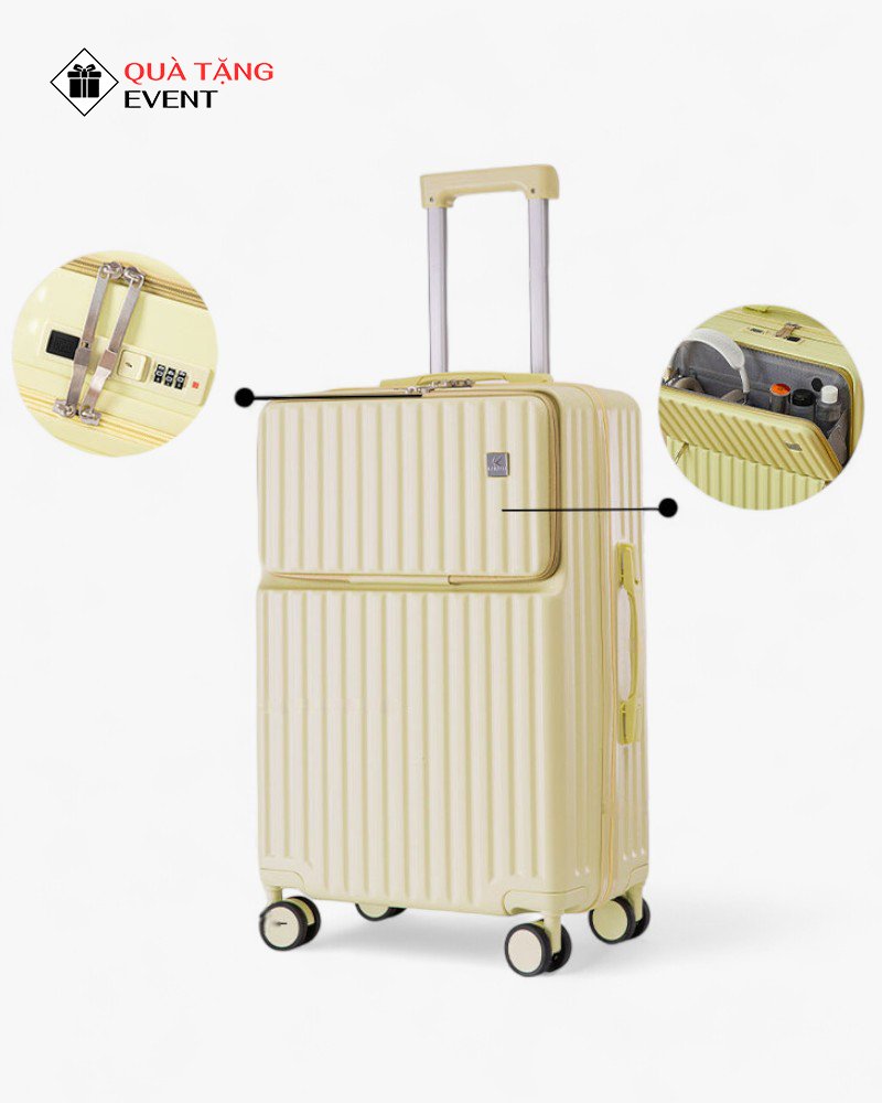 Vali quà tặng doanh nghiệp, in logo theo yêu cầu - Mã VL004 Mua vali HCM - VL004