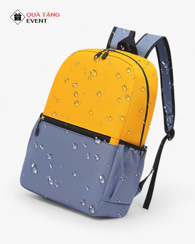 Balo học sinh quà tặng, in logo theo yêu cầu – Mã BLHS007 Nhận may balo học sinh - BLHS007