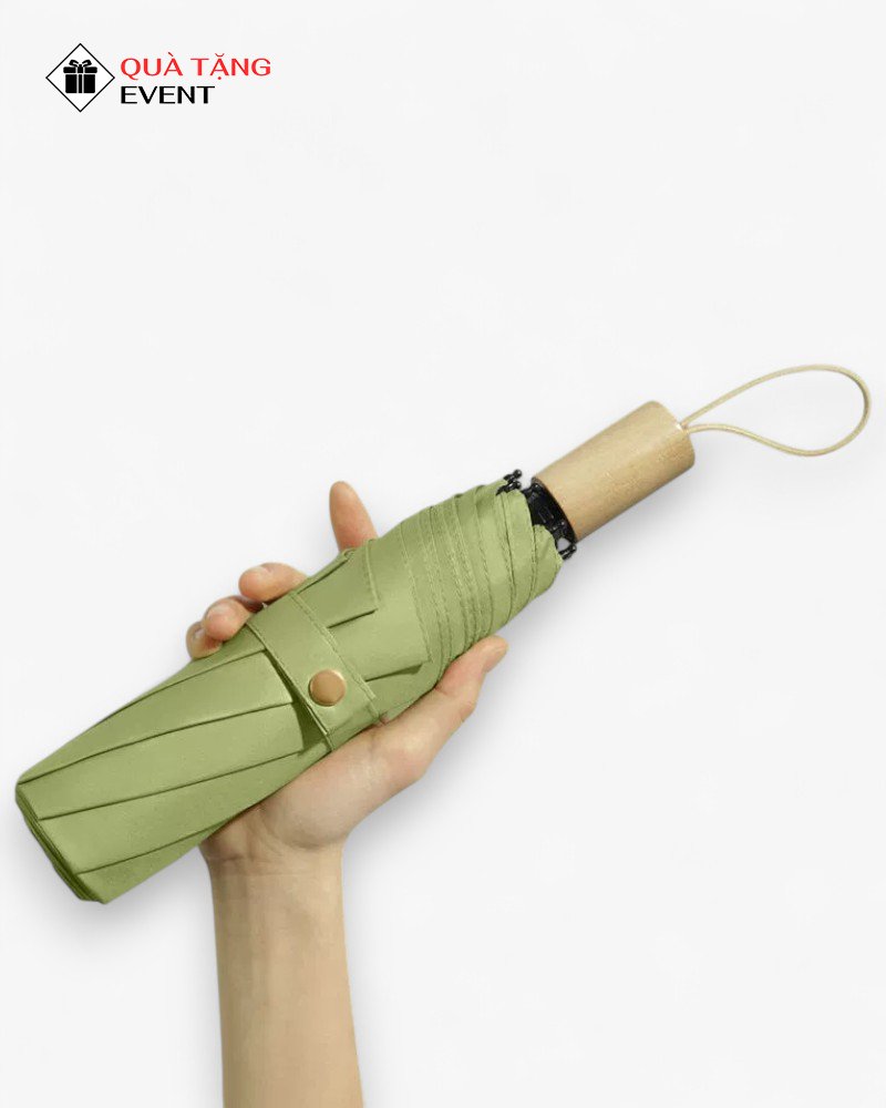 Ô dù quà tặng doanh nghiệp, in logo theo yêu cầu - Mã OD002 Ô dù khắc tên HCM - OD002