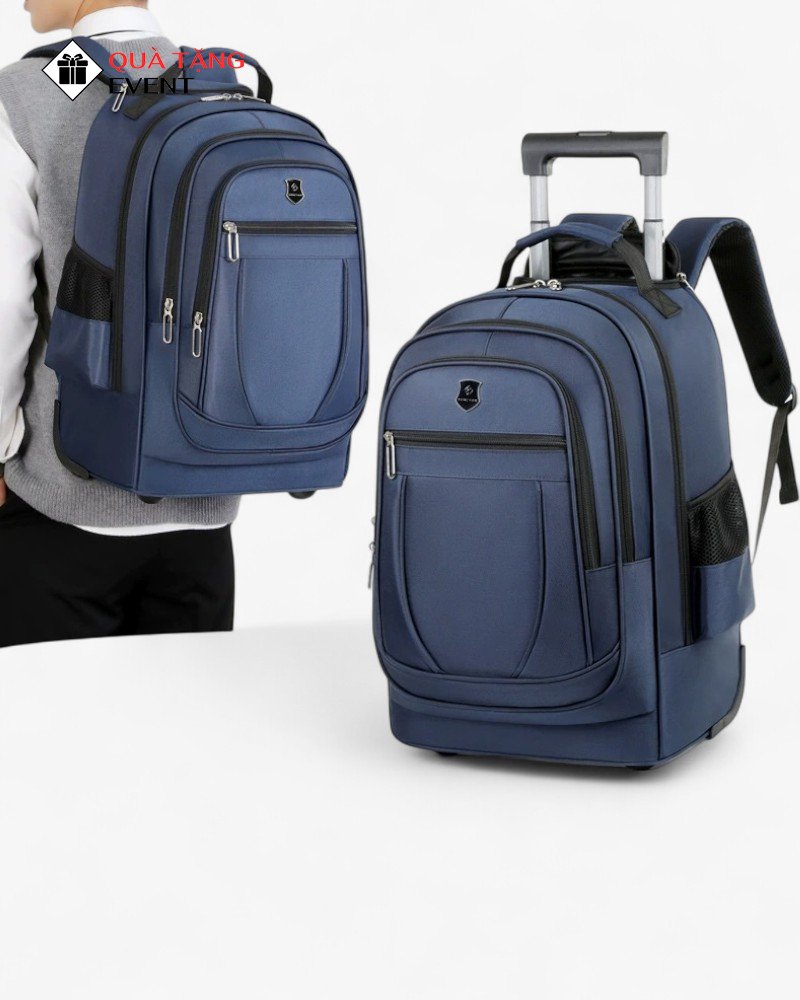 Balo đa năng quà tặng doanh nghiệp, in logo theo yêu cầu – Mã BLKT001 Quà tặng balo đa năng da - BLKT001