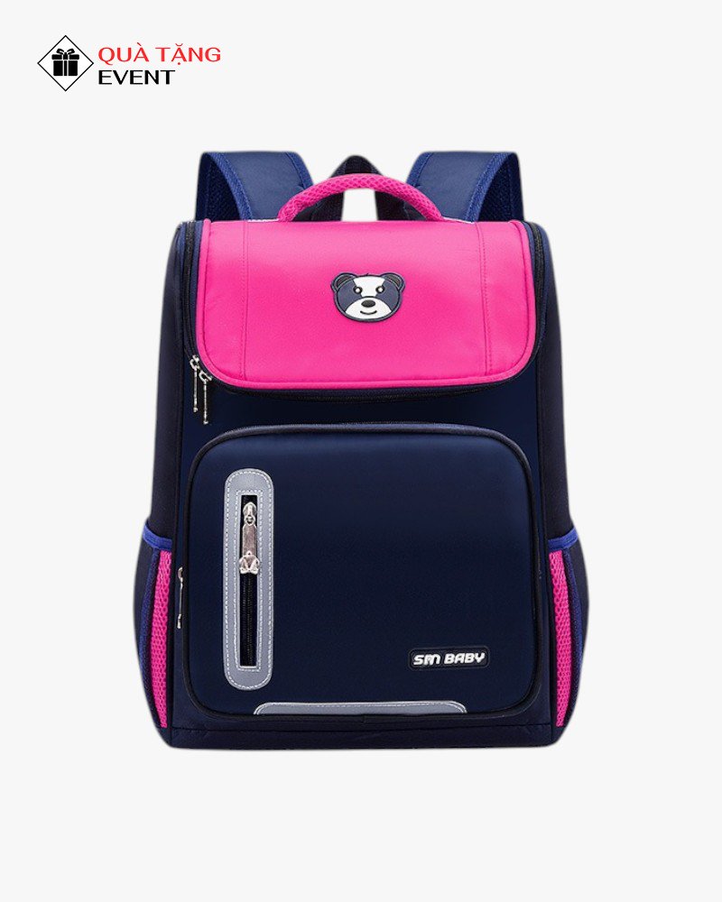 Balo học sinh quà tặng, in logo theo yêu cầu – Mã BLHS014 Sản xuất balo học sinh Sài Gòn - BLHS014
