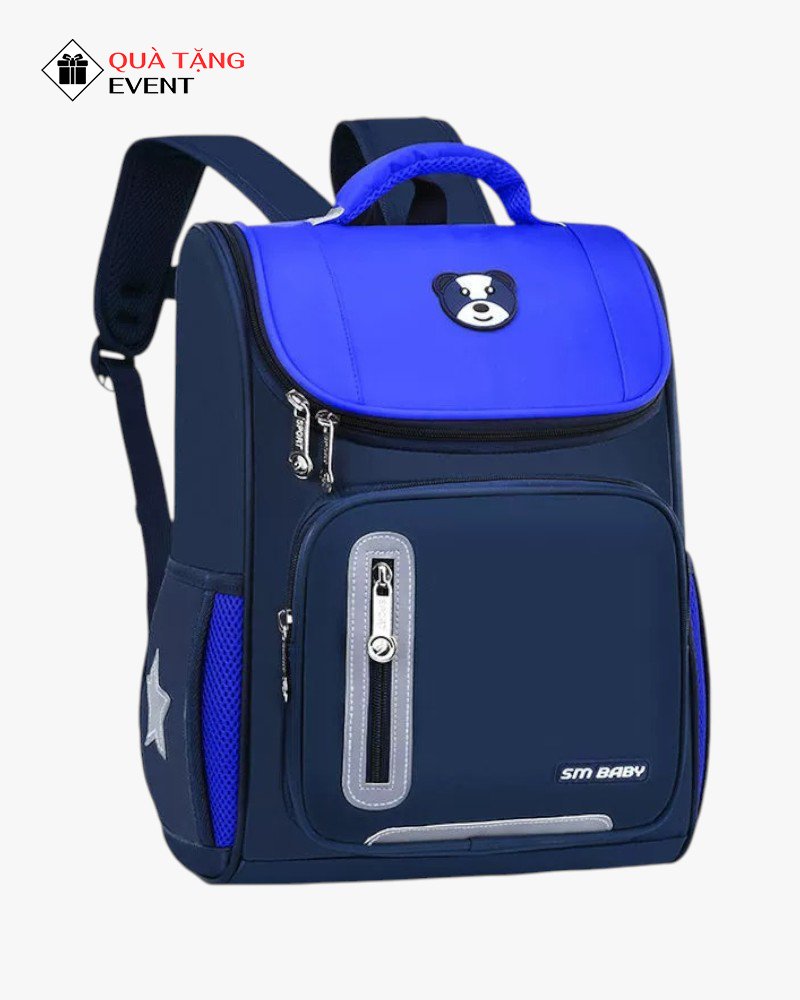Balo học sinh quà tặng, in logo theo yêu cầu – Mã BLHS014 Sản xuất balo học sinh giá sỉ nữ quảng cáo - BLHS014