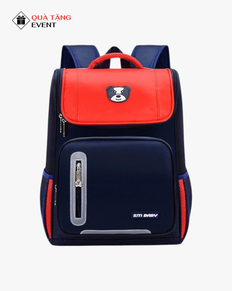 Balo học sinh quà tặng, in logo theo yêu cầu – Mã BLHS014 Sản xuất balo học sinh quà tặng - BLHS014