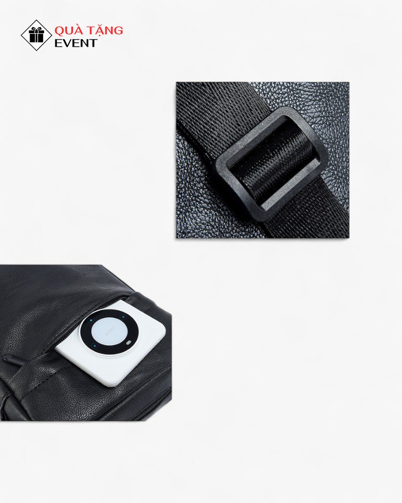 Túi đeo chéo quà tặng doanh nghiệp, in logo theo yêu cầu - Mã TDC120 Túi bao tử văn phòng đẹp - TDC120