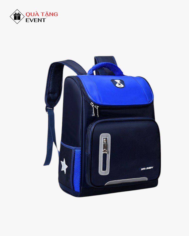 Balo học sinh quà tặng, in logo theo yêu cầu – Mã BLHS014 Xưởng balo học sinh giá sỉ - BLHS014