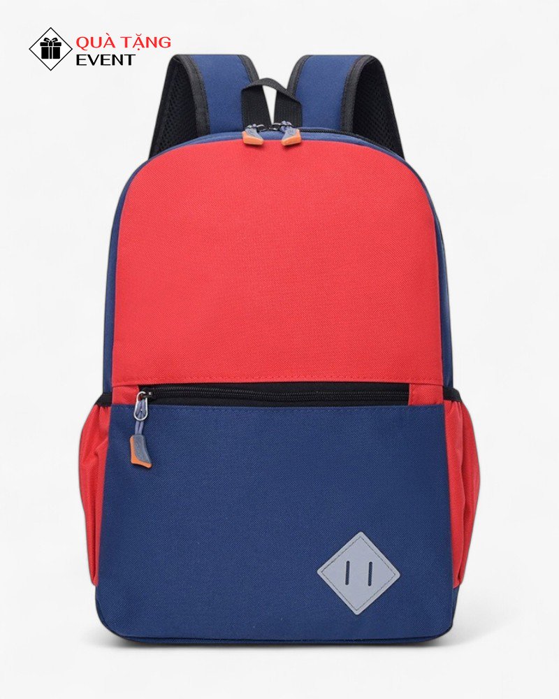 Balo học sinh quà tặng, in logo theo yêu cầu – Mã BLHS006 Xưởng balo học sinh giá sỉ nam mini - BLHS006