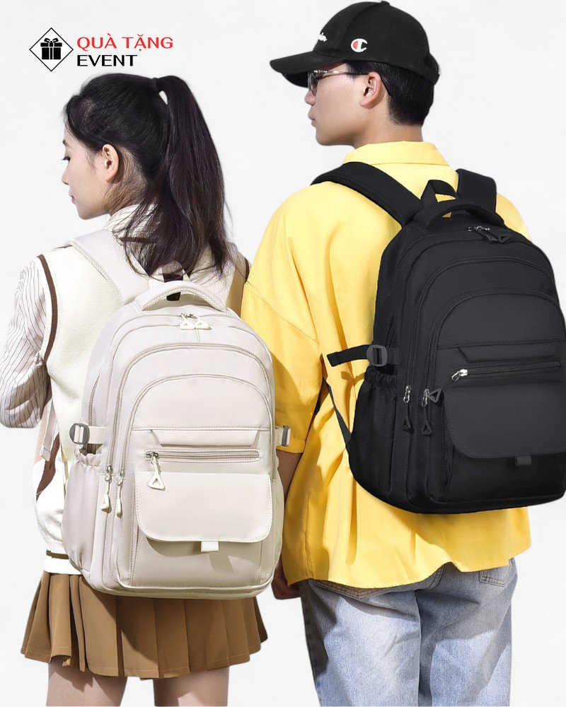 Balo học sinh quà tặng, in logo theo yêu cầu - Mã BLTH004 Xưởng balo học sinh hàng hiệu - BLTH004