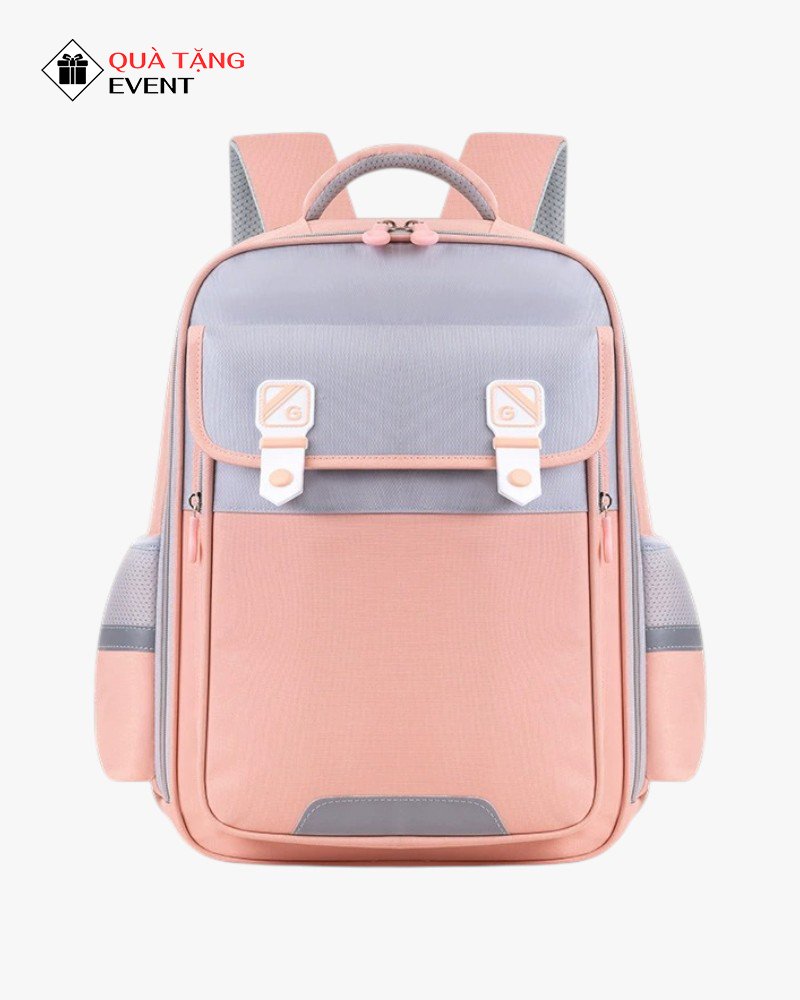 Balo học sinh quà tặng, in logo theo yêu cầu – Mã BLHS012 Xưởng may balo học sinh - BLHS012