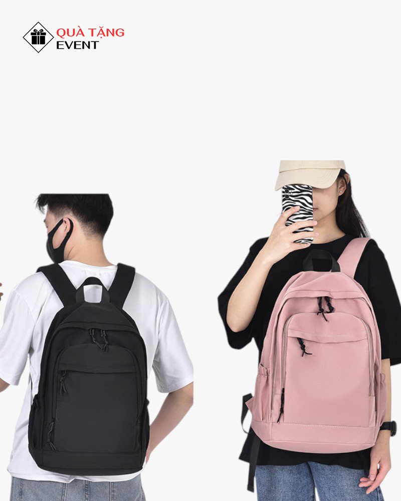 Balo học sinh quà tặng, in logo theo yêu cầu - Mã BLTH007 Xưởng may balo học sinh giá sỉ nam Sài Gòn - BLTH007