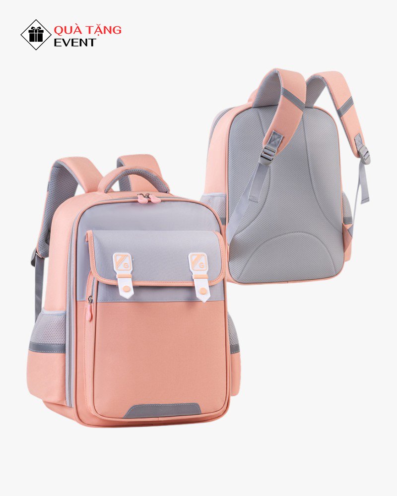 Balo học sinh quà tặng, in logo theo yêu cầu – Mã BLHS012 Xưởng may balo học sinh giá sỉ nữ giá sỉ - BLHS012