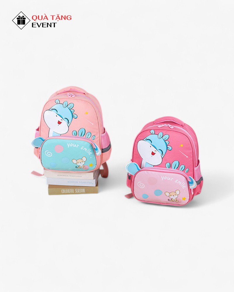 Balo mẫu giáo quà tặng, in logo theo yêu cầu – Mã BLMG004 Xưởng may balo mẫu giáo cao cấp thời trang - BLMG004