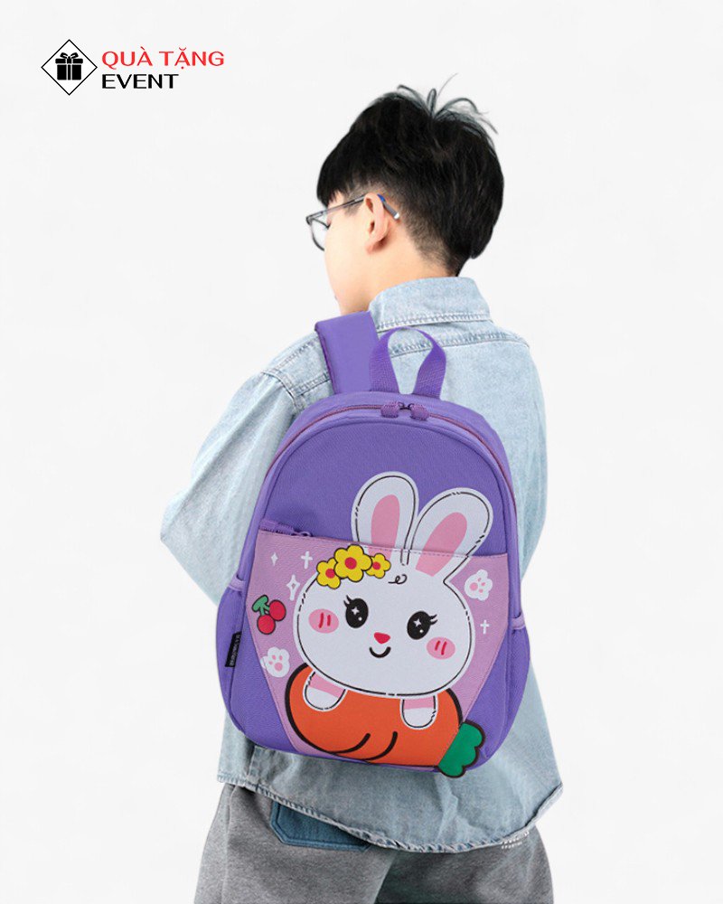 Balo mẫu giáo quà tặng, in logo theo yêu cầu – Mã BLMG009 Xưởng may balo mẫu giáo giá sỉ cao cấp - BLMG009