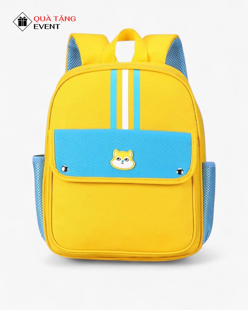 Balo học sinh quà tặng, in logo theo yêu cầu – Mã BLHS010 Xưởng sản xuất balo học sinh - BLHS010