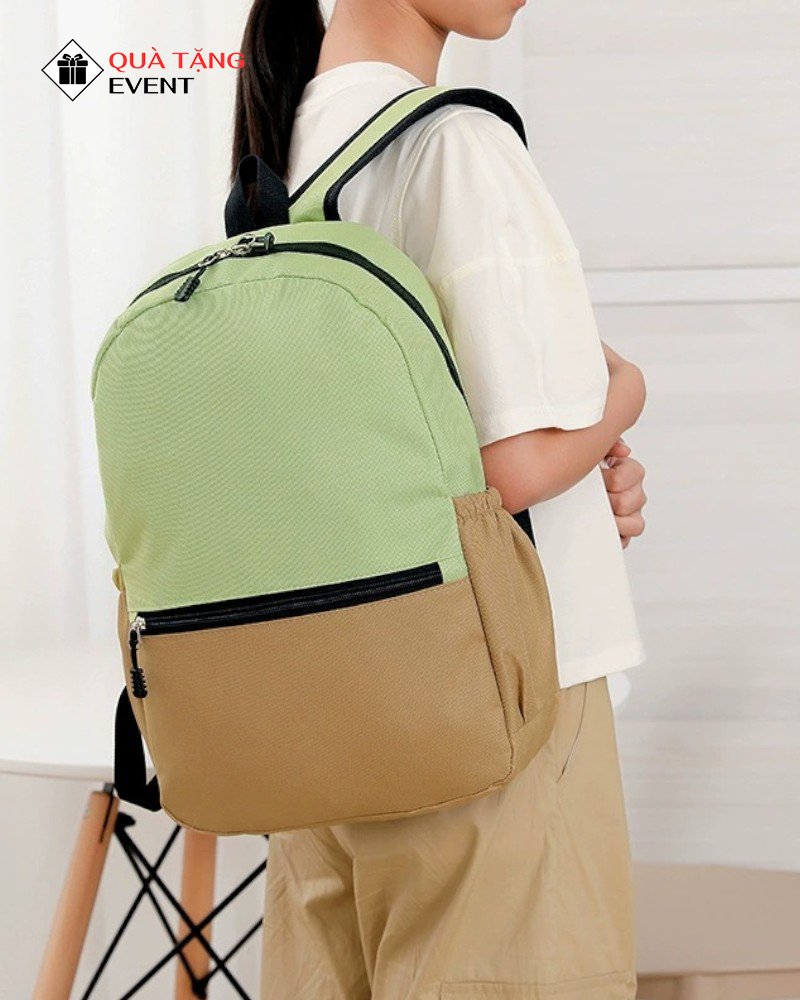 Balo học sinh quà tặng, in logo theo yêu cầu – Mã BLHS008 Xưởng sản xuất balo học sinh cao cấp Hà Nội - BLHS008