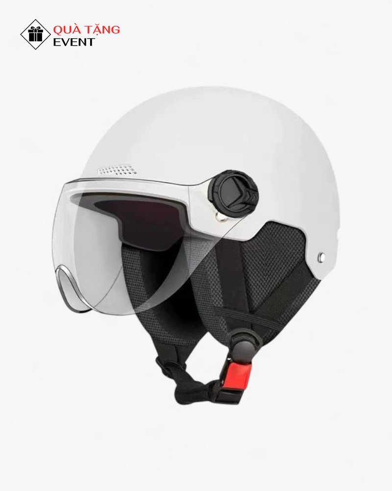 Mũ bảo hiểm quà tặng doanh nghiệp, in logo theo yêu cầu - Mã MBH001 Xưởng sản xuất mũ bảo hiểm số lượng lớn - MBH001