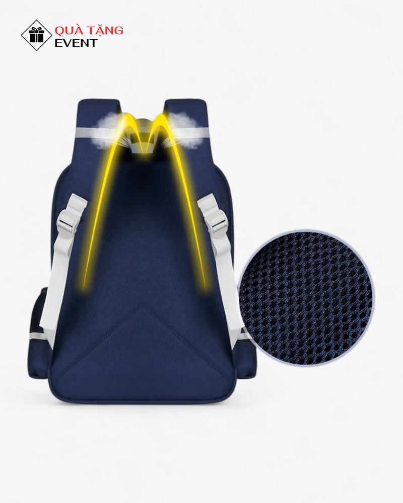 Balo học sinh quà tặng, in logo theo yêu cầu – Mã BLHS004 balo học sinh giá sỉ doanh nghiệp - BLHS004