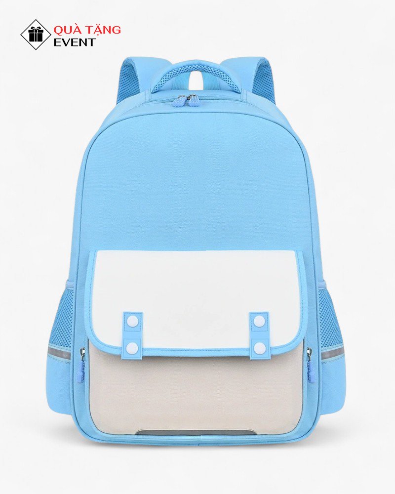 Balo học sinh quà tặng, in logo theo yêu cầu – Mã BLHS013 balo học sinh giá sỉ in tên - BLHS013